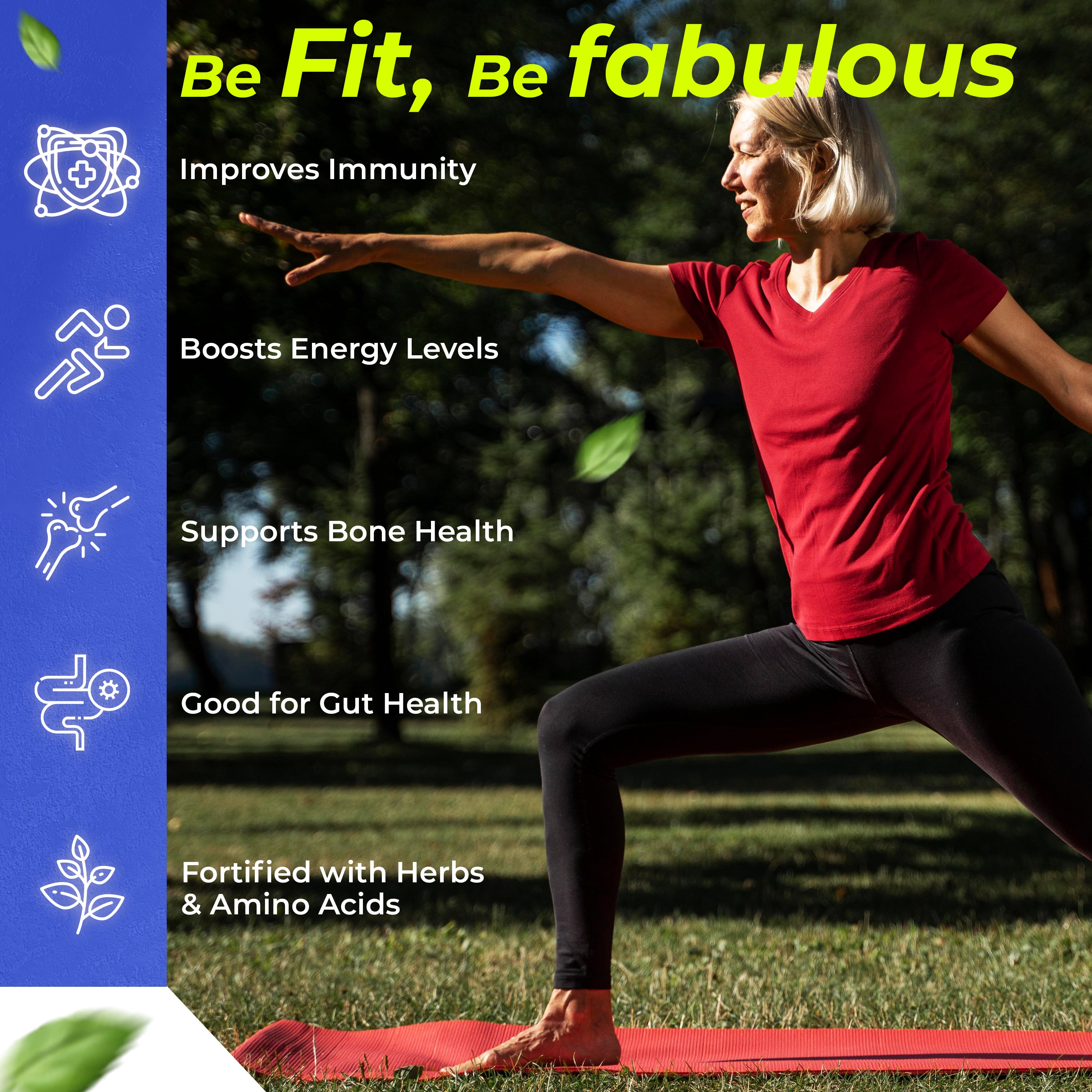 Health Veda Organics Multivitamin for women with Biotin, Vitamin C & 21 vital Nutrients for Overall Health, Radiance, Strong Bones & Immunity | 60 Veg Tablets