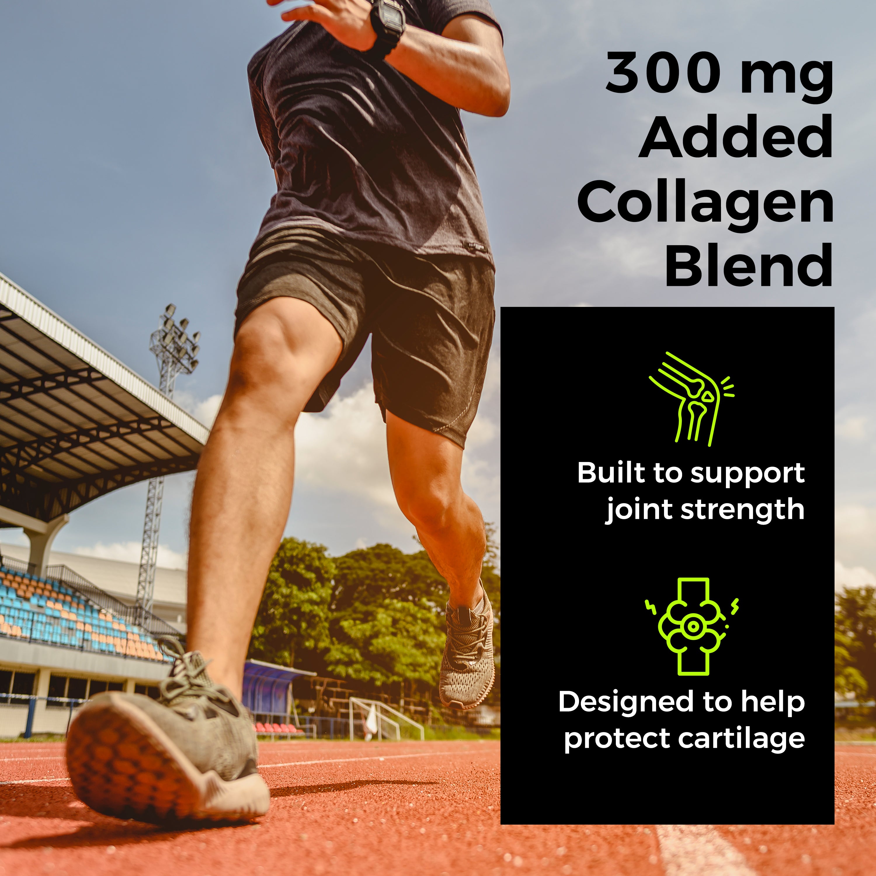 Health Veda Organics Joint Support Tablets with Glucosamine (3900 mg) | Enriched with Collagen, & MSM | Supports Joint Cartilage, Mobility & Muscle Health | 90 Tablets