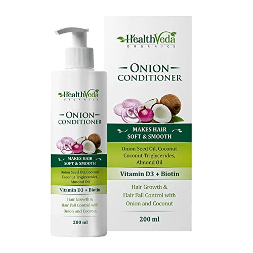 Health Veda Organics Onion Conditioner for hair growth - 300 ml | 200 ml