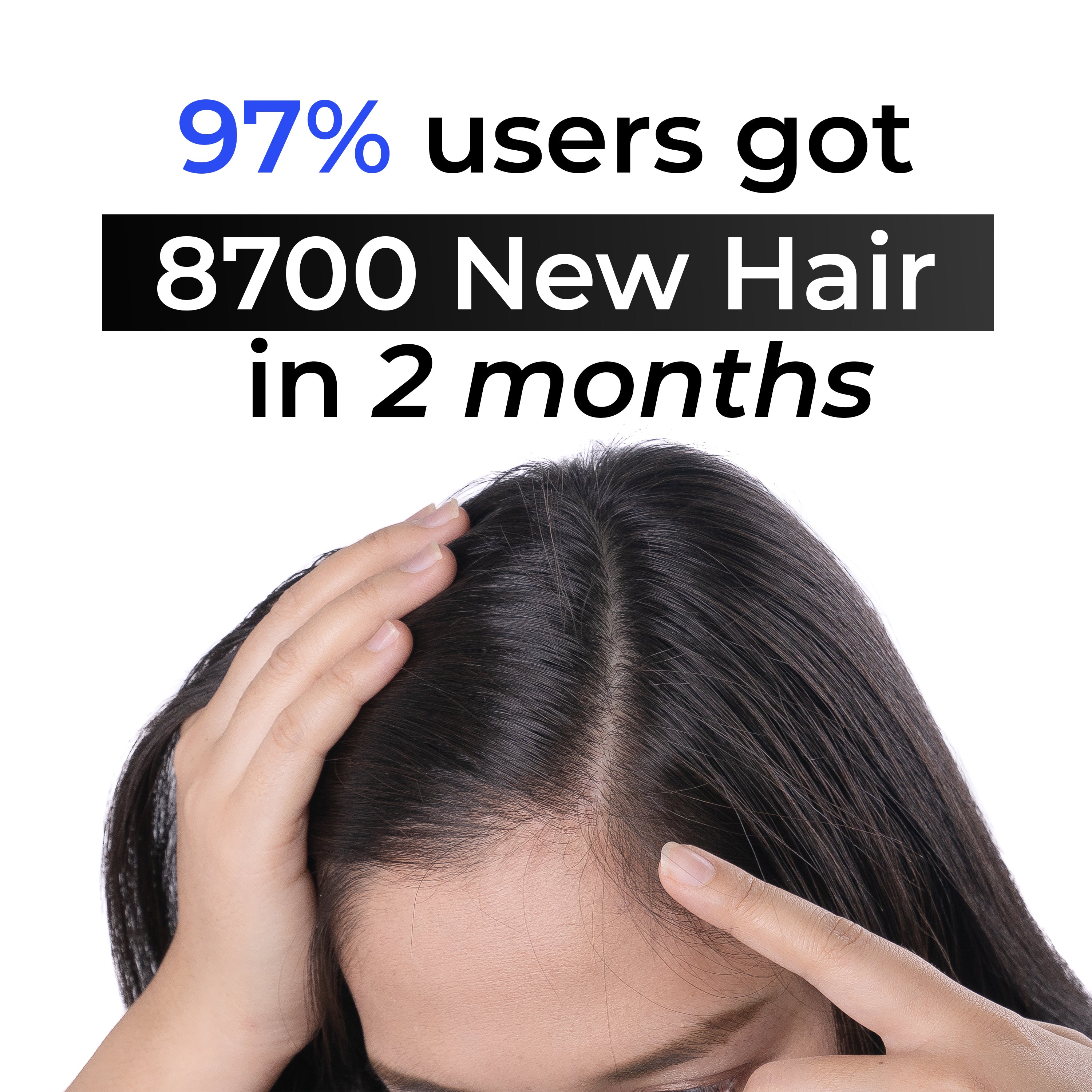 Health Veda Organics Advance Hair Vitamin with DHT Blocker & Biotin | Clinically proven Hair Vitamins For Men & Women - 60 Veg Capsules