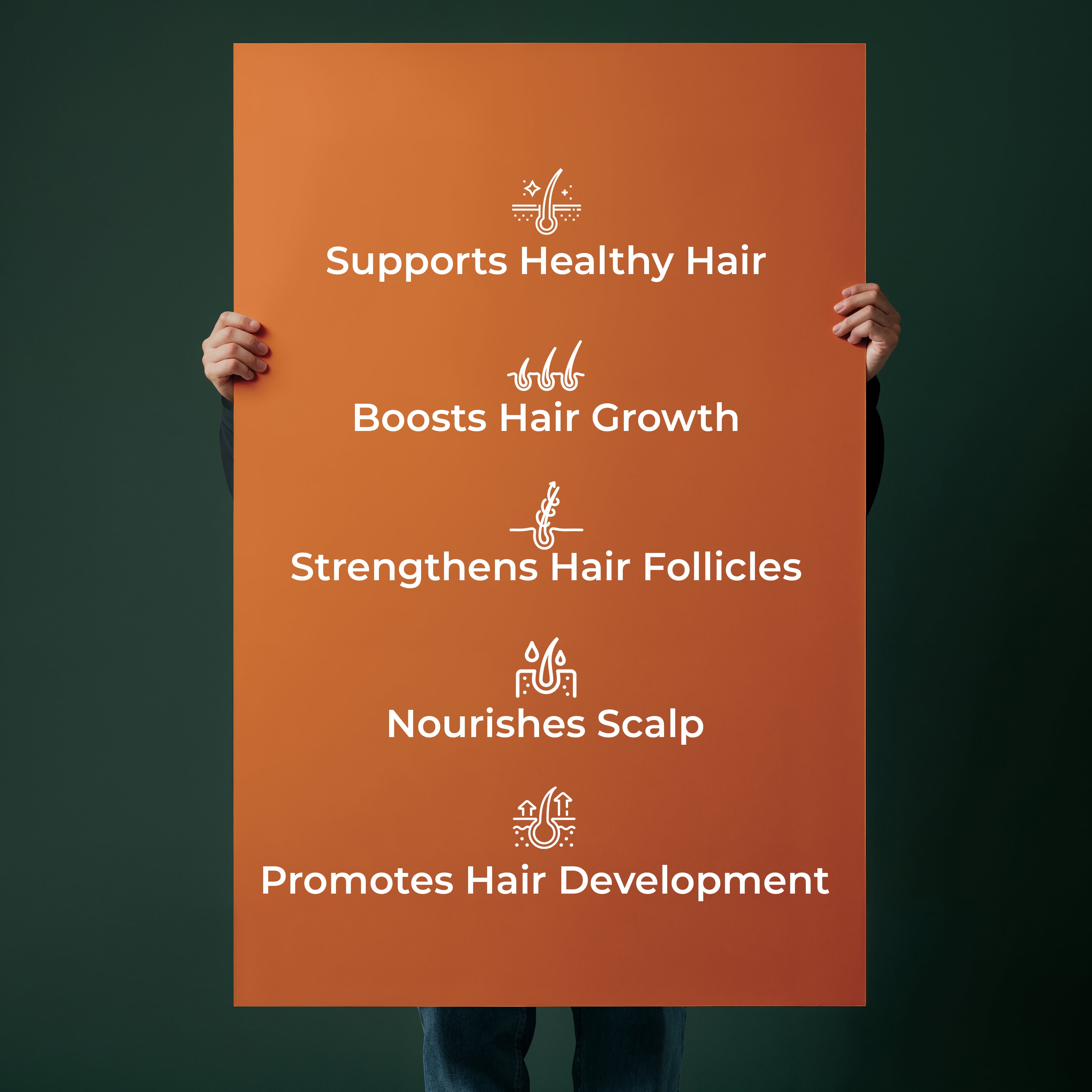 Health Veda Organics Advance Hair Vitamin with DHT Blocker & Biotin | Clinically proven Hair Vitamins For Men & Women - 60 Veg Capsules