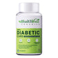 Health Veda Organics Diabetic Care Supplements for Management of Blood Sugar Levels - 60 Veg Tablets for Both Men & Women