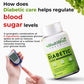 Health Veda Organics Diabetic Care Supplements for Management of Blood Sugar Levels - 60 Veg Tablets for Both Men & Women