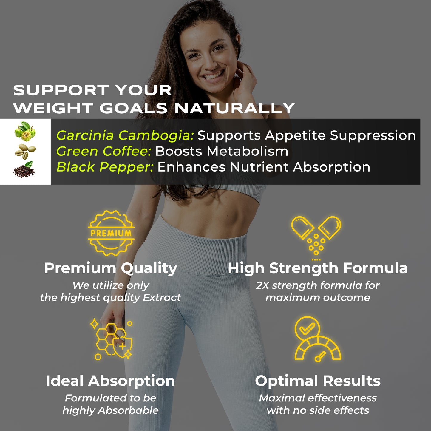 Health Veda Organics Day & Night Fat Burner Capsules for Men & Women | 24-Hour Metabolic Support & Weight Loss Support | 60 Capsules Each Pack