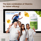 Vitamin D3+K2 as MK7 Supplement | Support Healthy BonesBOOSTS Immune System & Joint Care | 60 Veg Tablets for both Men & Women